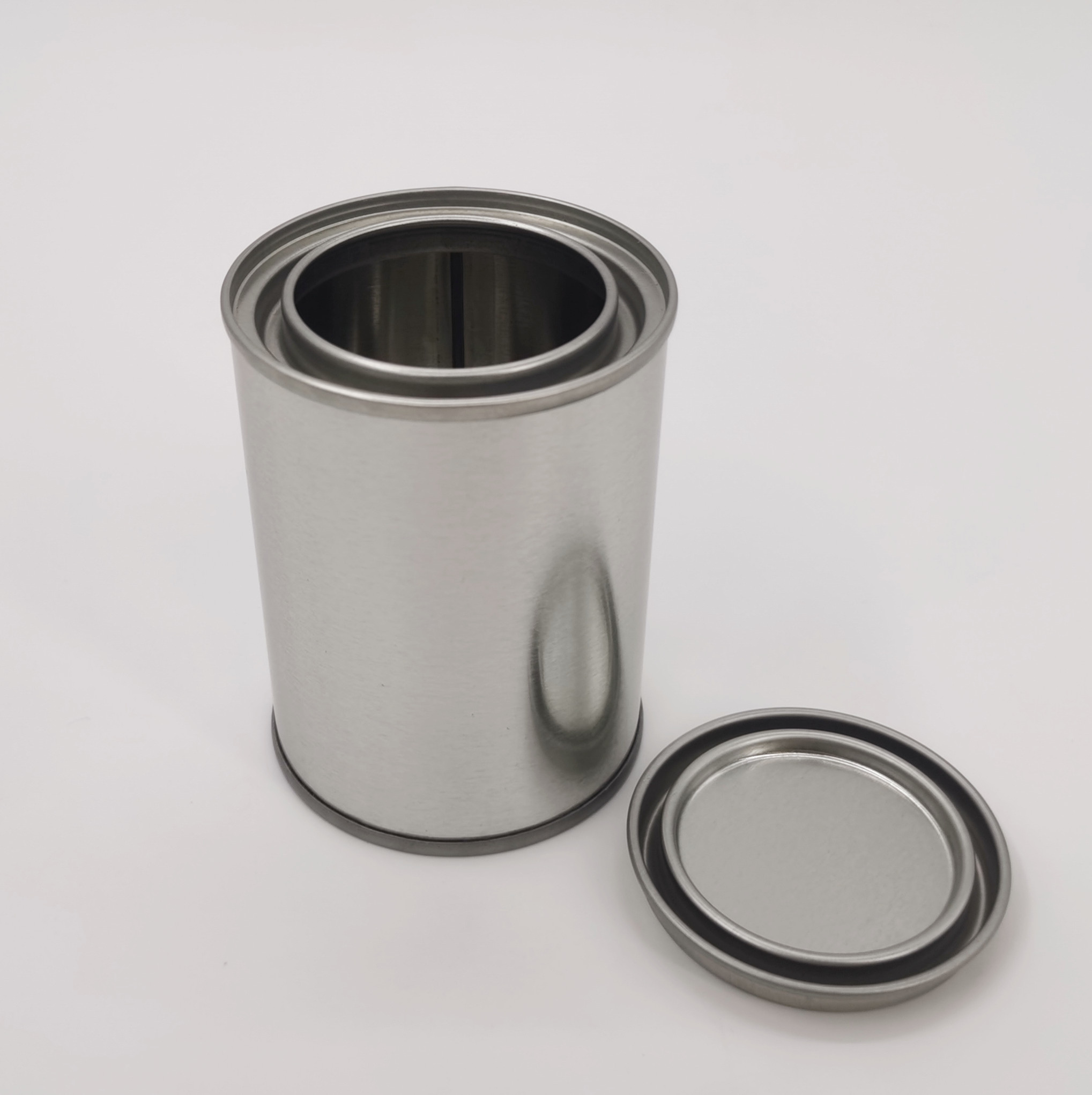 200ml Metal Round Can With Metal Lid